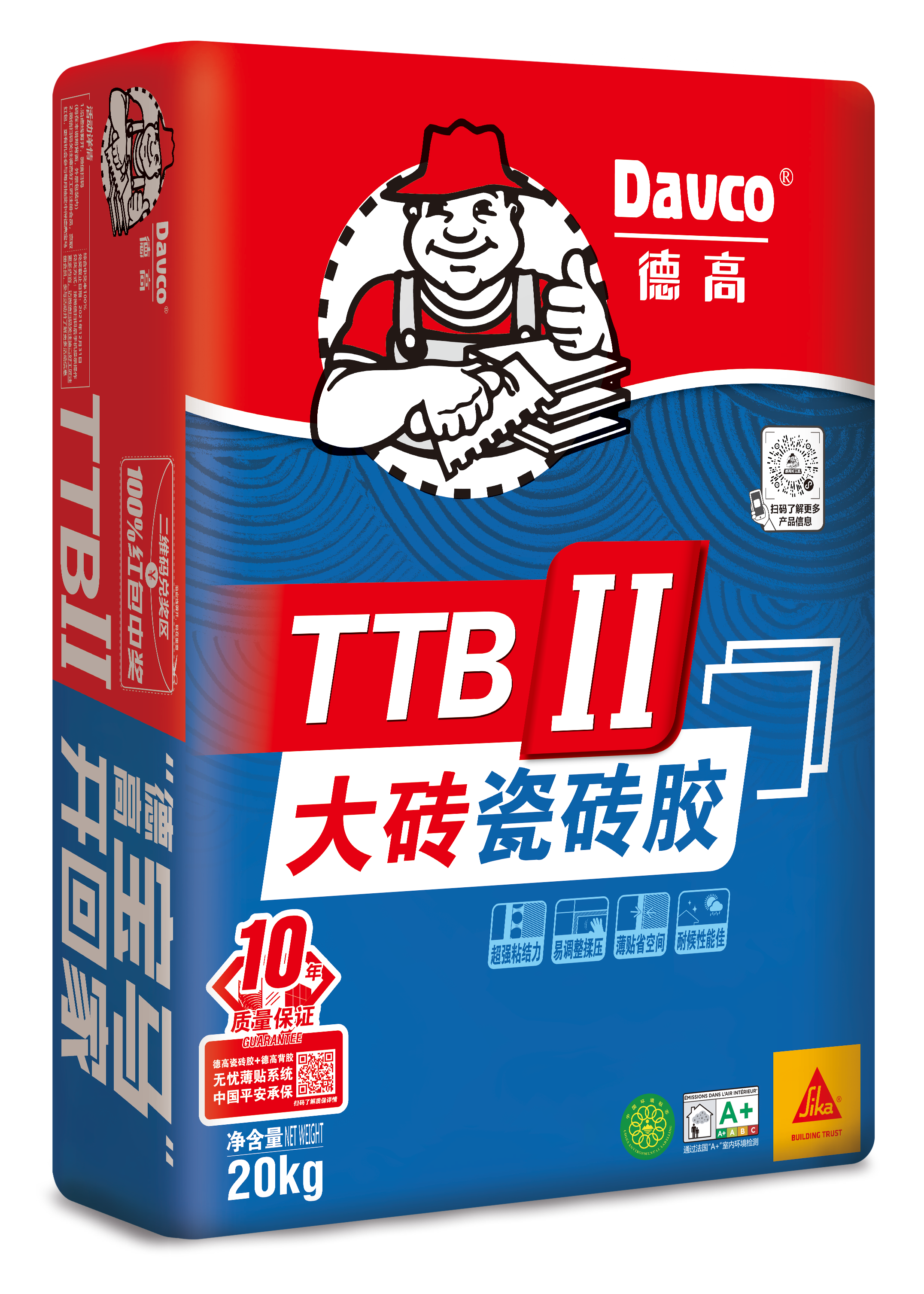 德高ttbii大砖瓷砖胶